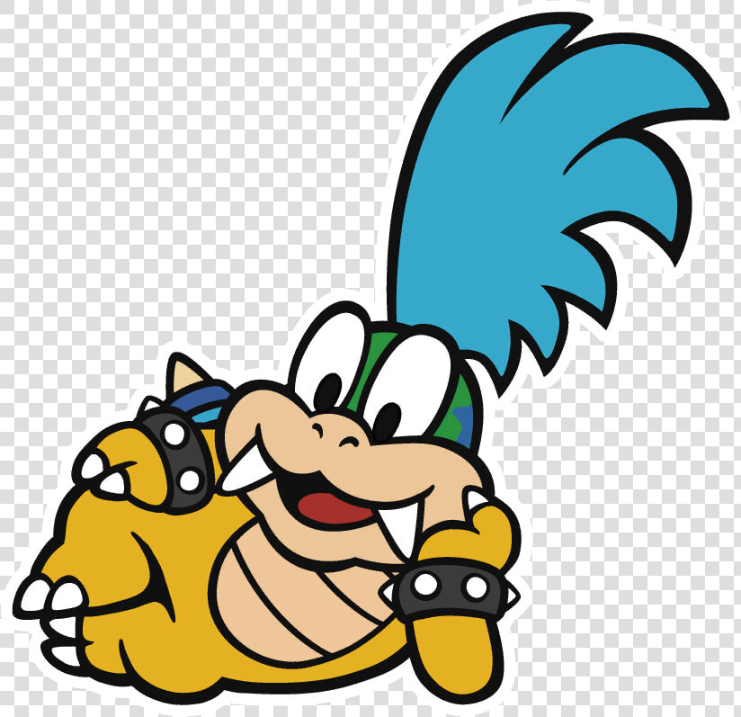 Nintendo Fanon Wiki   Larry Koopa Paper Mario Color Splash  HD Png DownloadTransparent PNG