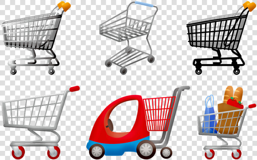 Grocery Shopping  Grocery Cart  Supermarket  Shopping  HD Png DownloadTransparent PNG