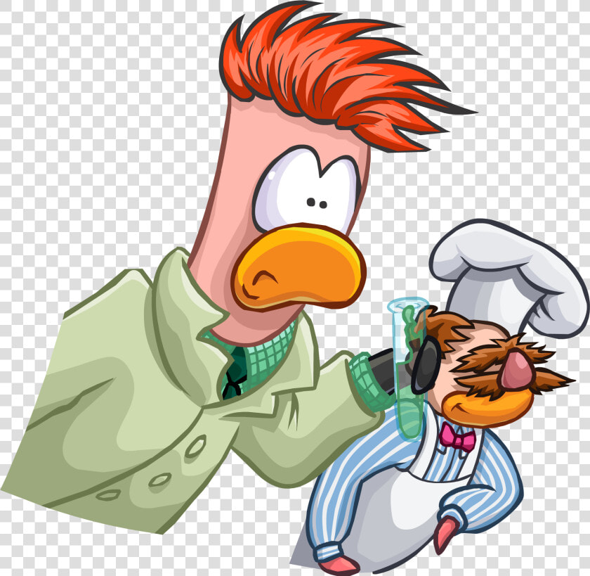 1807 X 1761 28   Muppets Club Penguin Bunsen  HD Png DownloadTransparent PNG