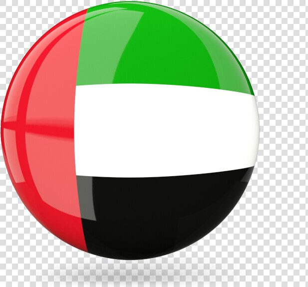 United Arab Emirates   Uae Flag Round Png  Transparent PngTransparent PNG