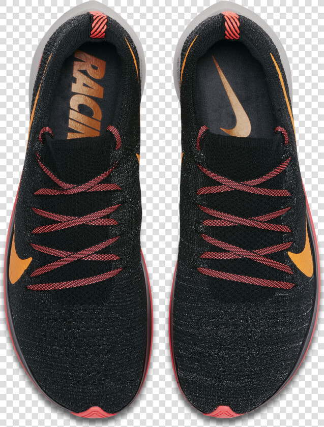 Nike Zoom Fly Flyknit Black Flash Crimson  HD Png DownloadTransparent PNG