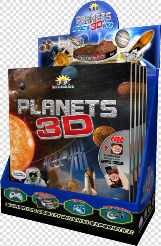 3d Planets Book   Planets 3d Book  HD Png DownloadTransparent PNG