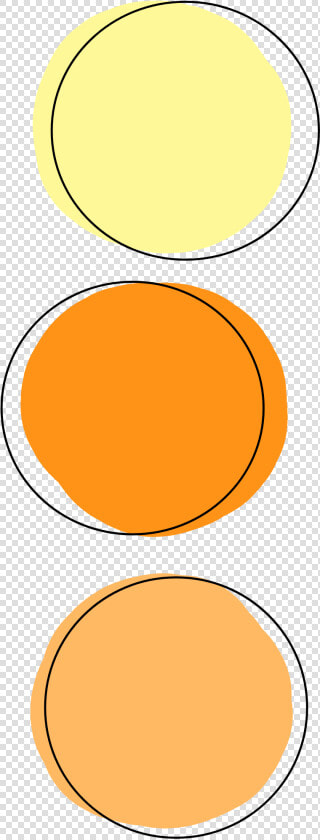  aesthetic  circle  circles  colors  orange  red  yellow   Circle  HD Png DownloadTransparent PNG