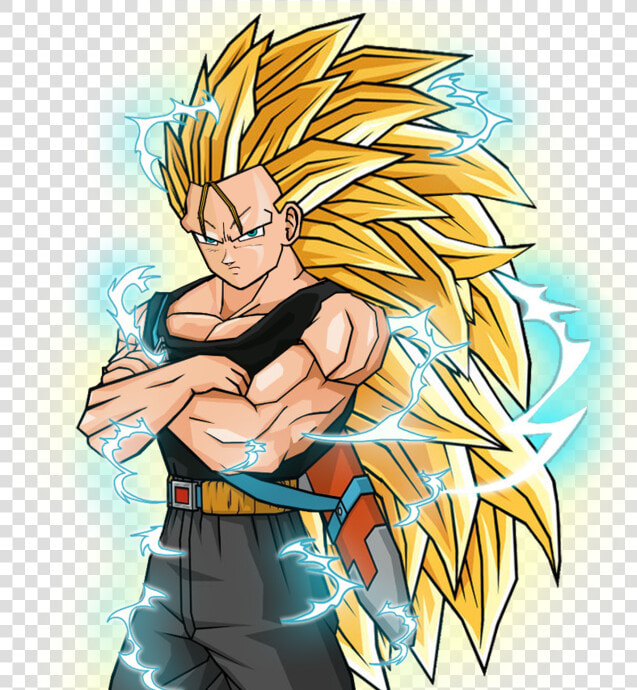 Kohaku Ssj3 Hair Style   Dragon Ball Z Ssj3 Hair  HD Png DownloadTransparent PNG