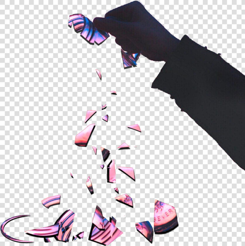  brokenglass  shatter  hlass  pieces  myedit  madewithpicsart   Sandal  HD Png DownloadTransparent PNG