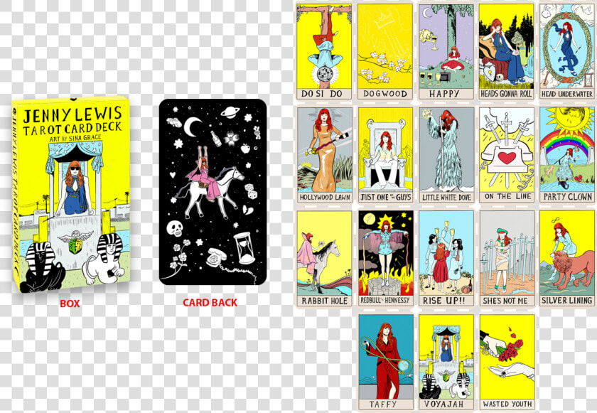 Jenny Lewis Tarot Cards  HD Png DownloadTransparent PNG