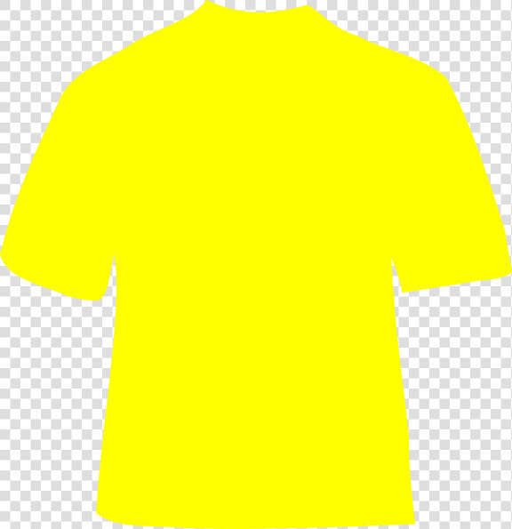 People Clipart T Shirt Yellow   Plain Yellow T Shirt Front  HD Png DownloadTransparent PNG