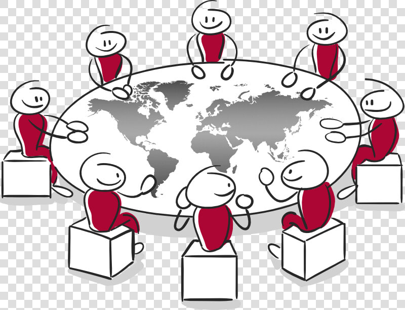 Transparent Teamwork Png   Flat World Map  Png DownloadTransparent PNG