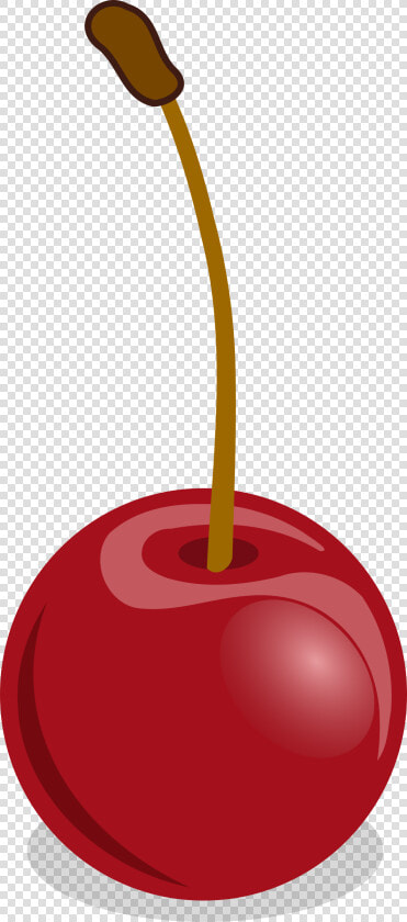 Cherry By  anarres  A Shiny  Delicious looking Cherry   Cherry Clip Art  HD Png DownloadTransparent PNG