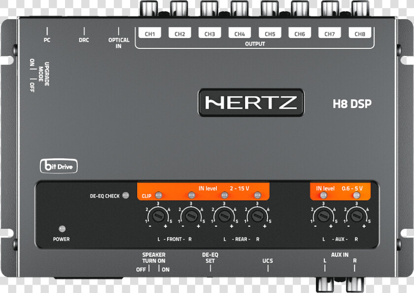 Hertz H8 Dsp Digital Processor   Hertz H8 Dsp Drc  HD Png DownloadTransparent PNG