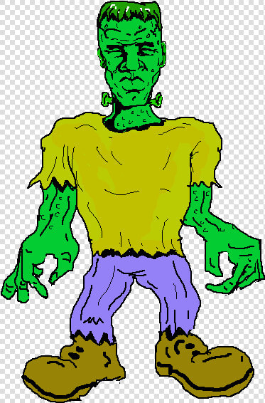 Cute Frankenstein Is Kid Hd Image Clipart   Public Domain Clip Art Halloween  HD Png DownloadTransparent PNG