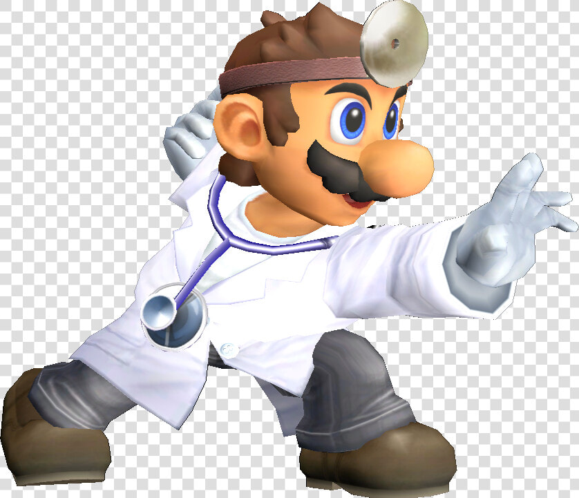 Ssbm Dr Mario Render 3 By Machriderz d56vkbx   Super Smash Bros Melee Render  HD Png DownloadTransparent PNG