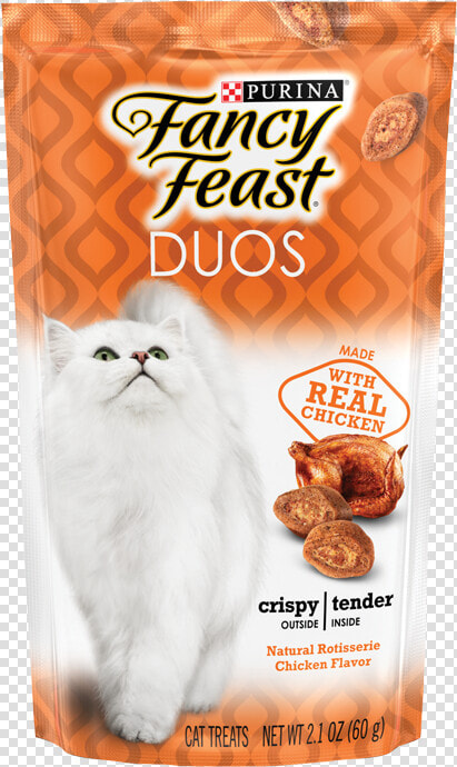 Fancy Feast Duos Cat Treats  HD Png DownloadTransparent PNG