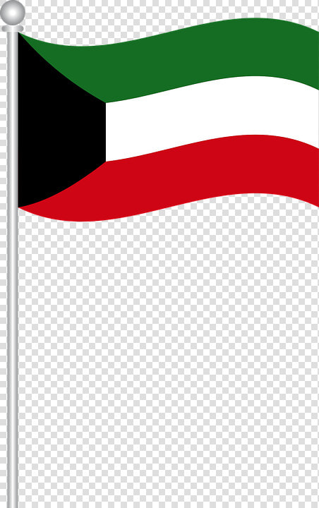 Flag Of Kuwait  Flag  Kuwait  World   Kuwait Flag Waving Png  Transparent PngTransparent PNG