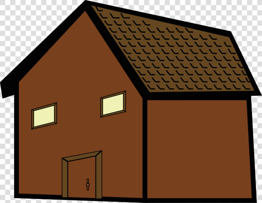 Cottage Clipart Brown House   Brown House Clipart  HD Png DownloadTransparent PNG