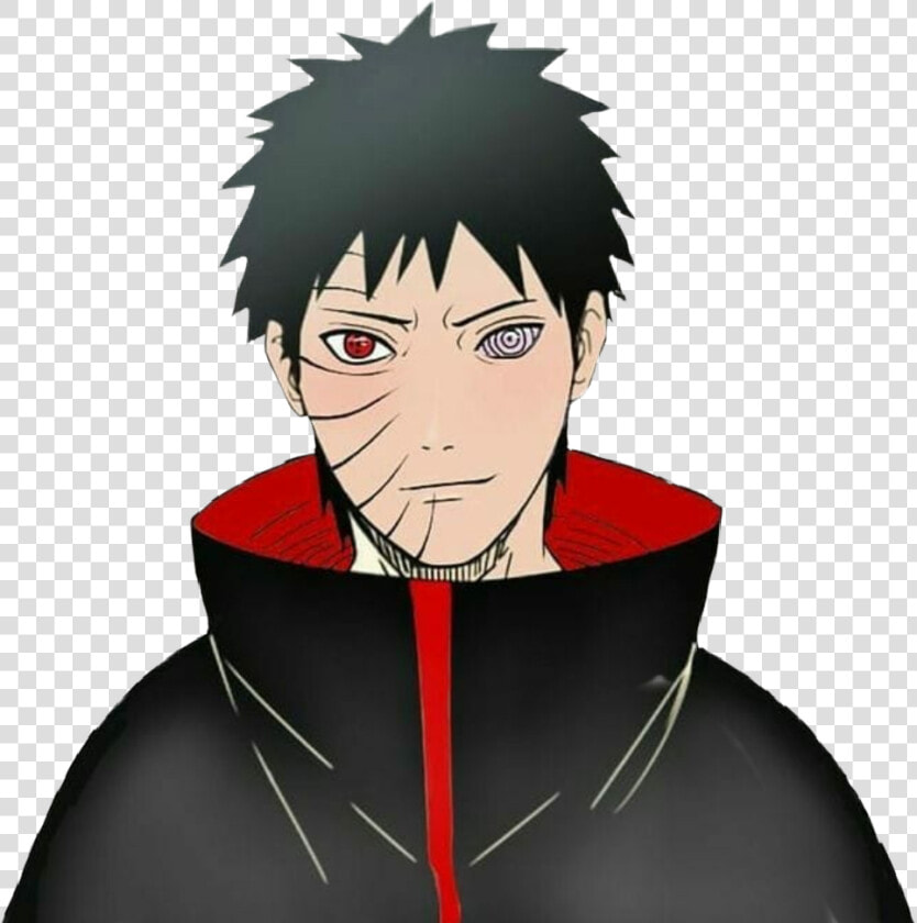  obito  uchiha  akatsuki  naruto   Obito Head Black And White  HD Png DownloadTransparent PNG