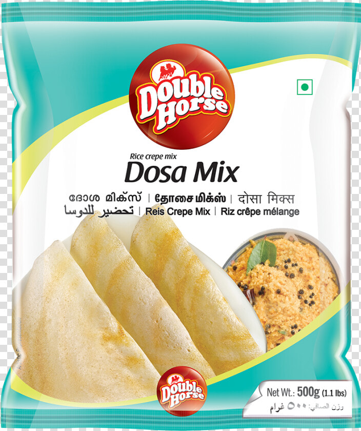 Double Horse Dosa Mix 500g  HD Png DownloadTransparent PNG