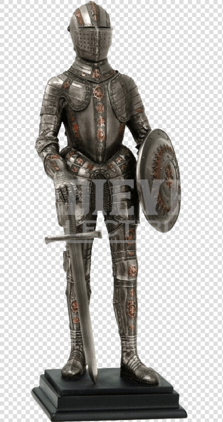 Resting Medieval Knight Statue   Standing Knight  HD Png DownloadTransparent PNG