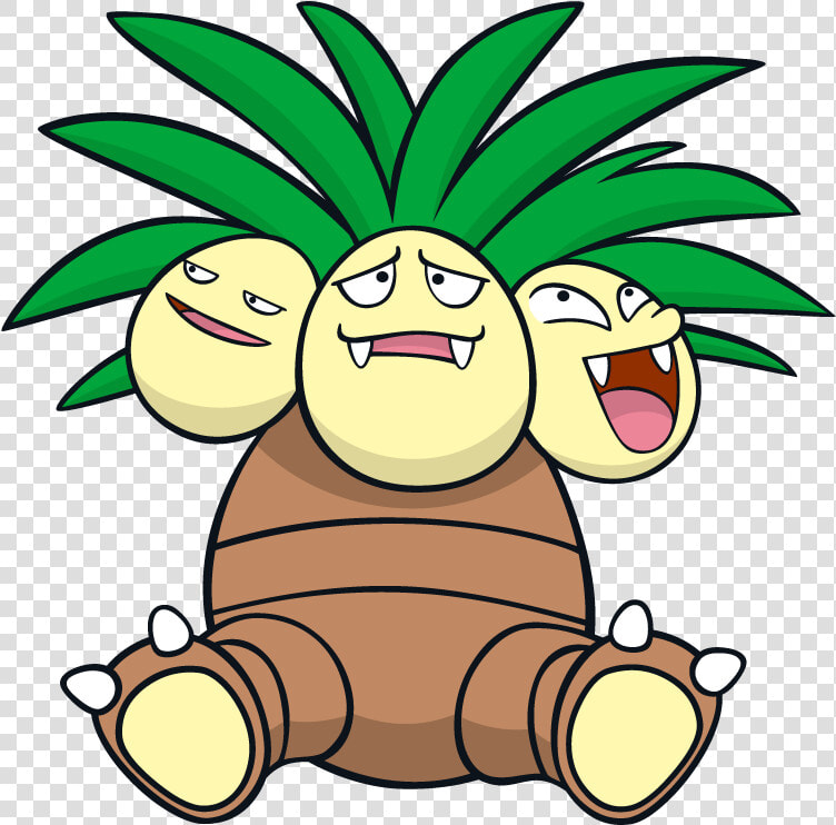 Transparent Pineapple Silhouette Png   Pokemon Exeggutor Png  Png DownloadTransparent PNG