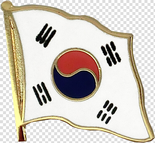 Flag Lapel Pin South Korea   South Korean Flag Pin  HD Png DownloadTransparent PNG