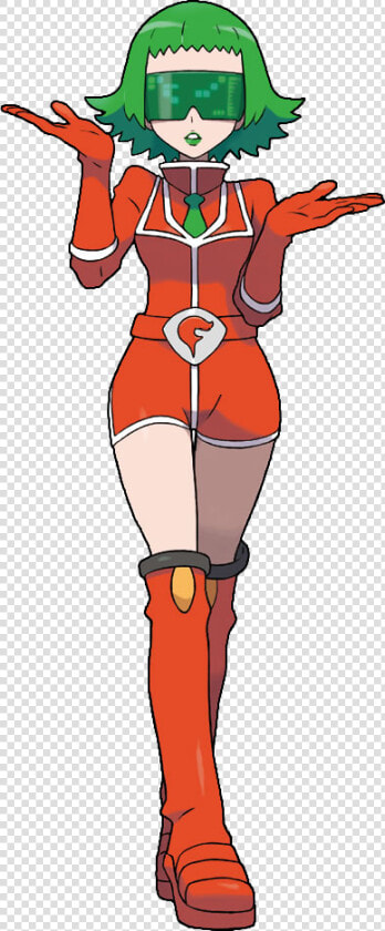 Transparent Gumi Png   Pokemon Team Flare Bryony  Png DownloadTransparent PNG