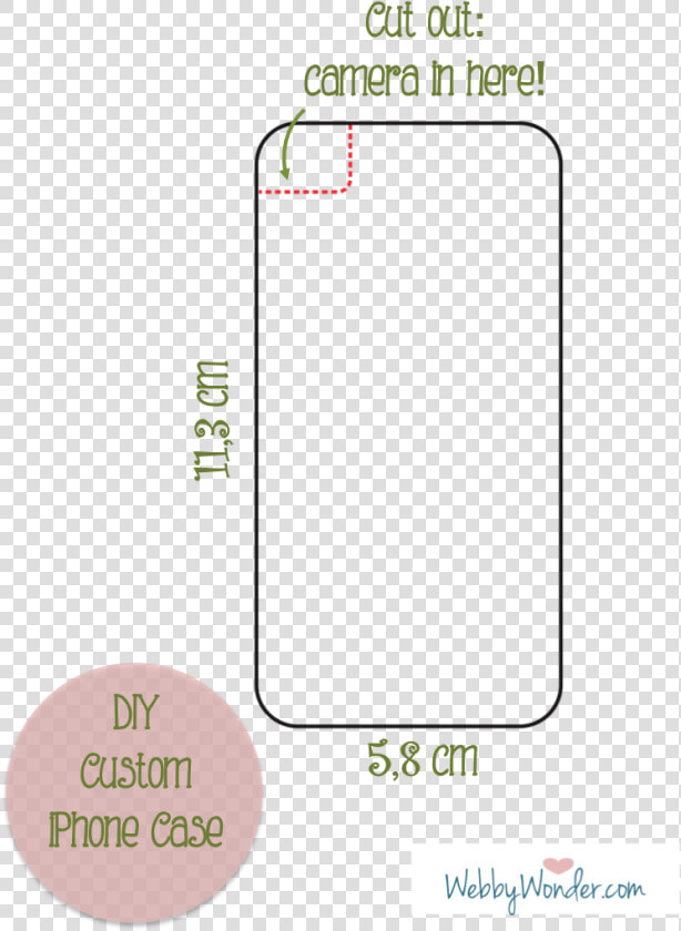 Iphone 5 Case Template   Slope  HD Png DownloadTransparent PNG