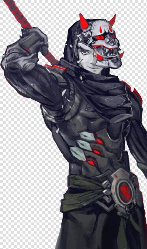  genji  overwatch  oni  onigenji  genjioni  freetoedit   Oni Bilder Genji Overwatch  HD Png DownloadTransparent PNG