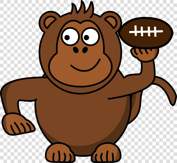 Monkey Football Svg Clip Arts   Sad Monkey Clipart  HD Png DownloadTransparent PNG