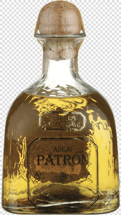 Patron Anejo   Glass Bottle  HD Png DownloadTransparent PNG