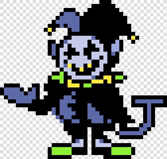 Transparent Reese S Puffs Png   Deltarune Jevil Pixel Art  Png DownloadTransparent PNG