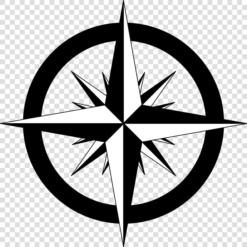 Simple Compass Png   Compass Rose Vector Png  Transparent PngTransparent PNG