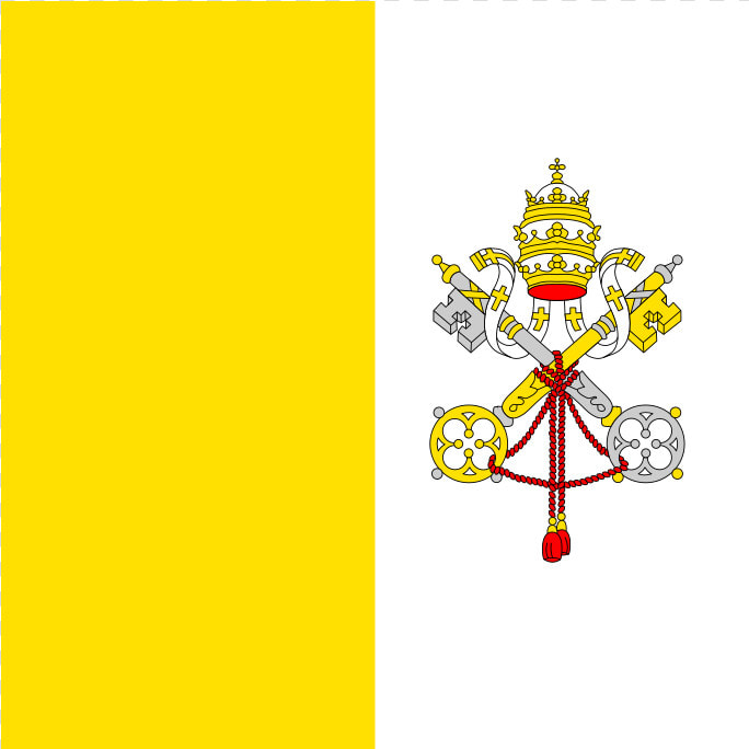 Va Vatican City Flag Icon   Vatikani Lipp  HD Png DownloadTransparent PNG