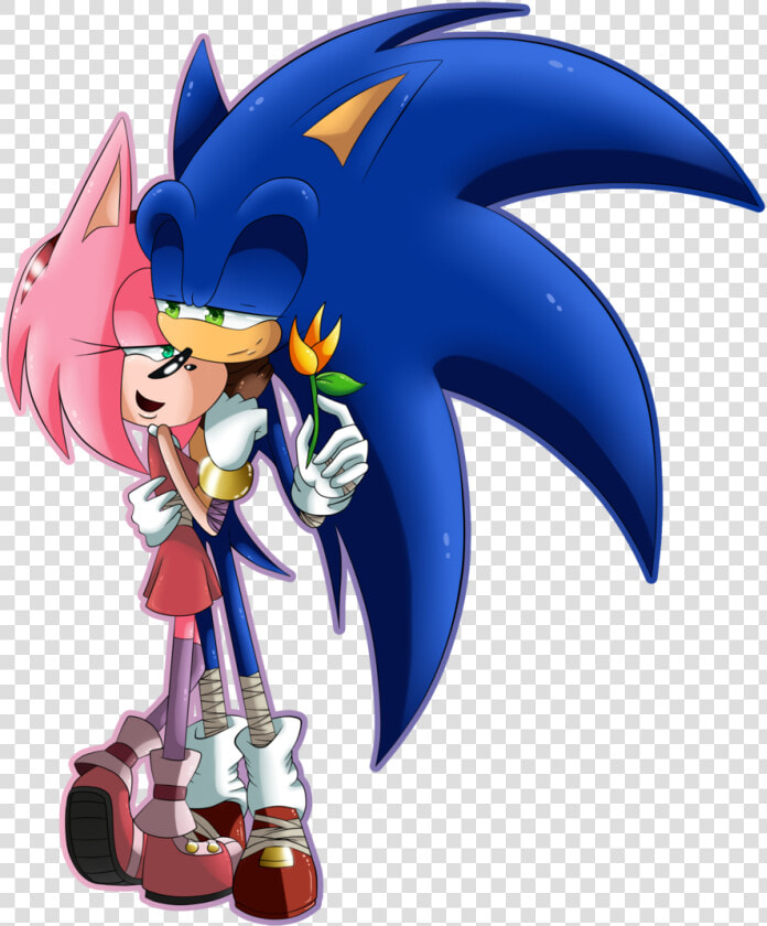 Sonamy Boom San Valentine By Silverthehedgehogyes On   Valentine  39 s Day  HD Png DownloadTransparent PNG