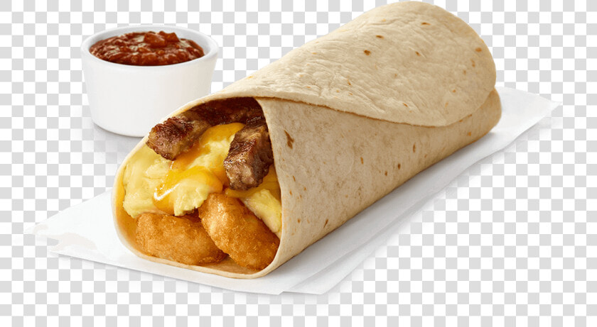 Hash Brown Scramble Burrito Sausage  HD Png DownloadTransparent PNG