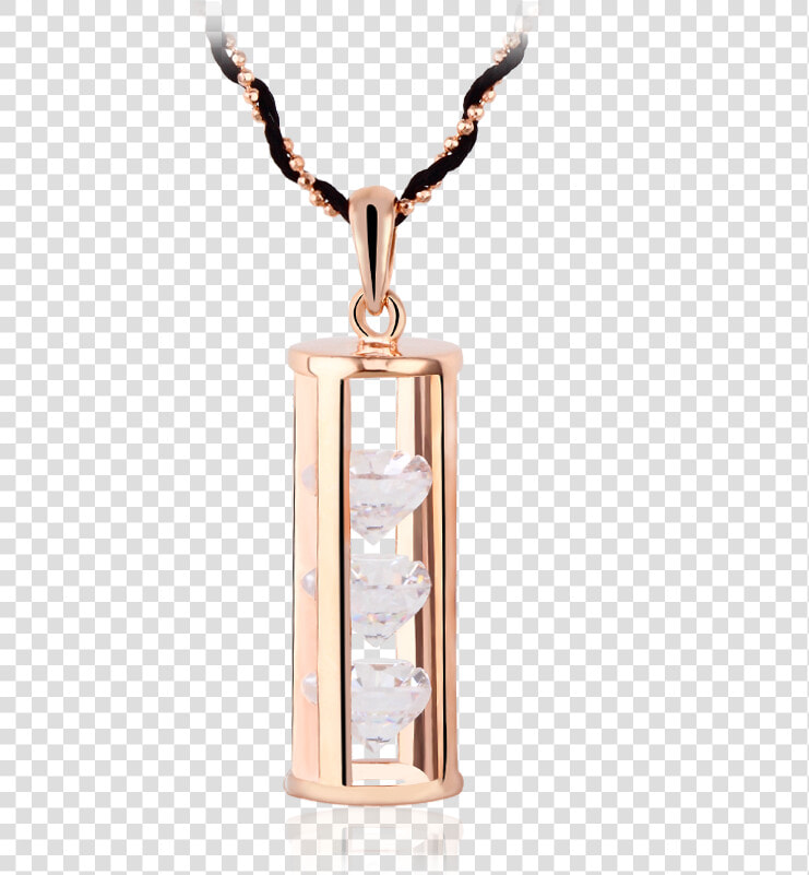 18 K Chapado En Oro Cadenas De Doble Filamento Collar   Locket  HD Png DownloadTransparent PNG