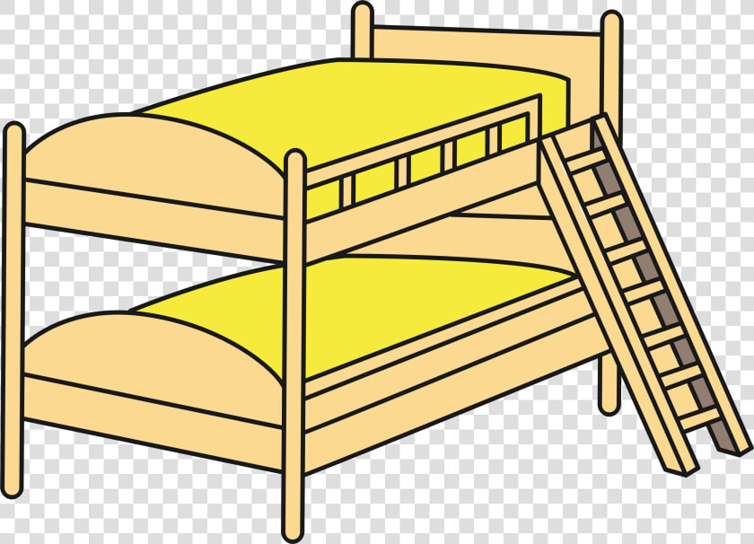 Clipart Bed Bunk Bed   Clip Art Bunk Bed  HD Png DownloadTransparent PNG