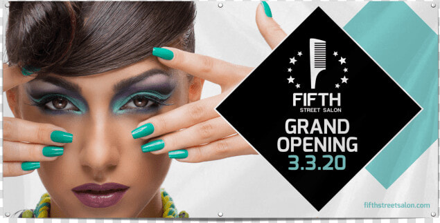 Salon Grand Opening Banner Template Preview   Banner Hair Salon Grand Opening  HD Png DownloadTransparent PNG