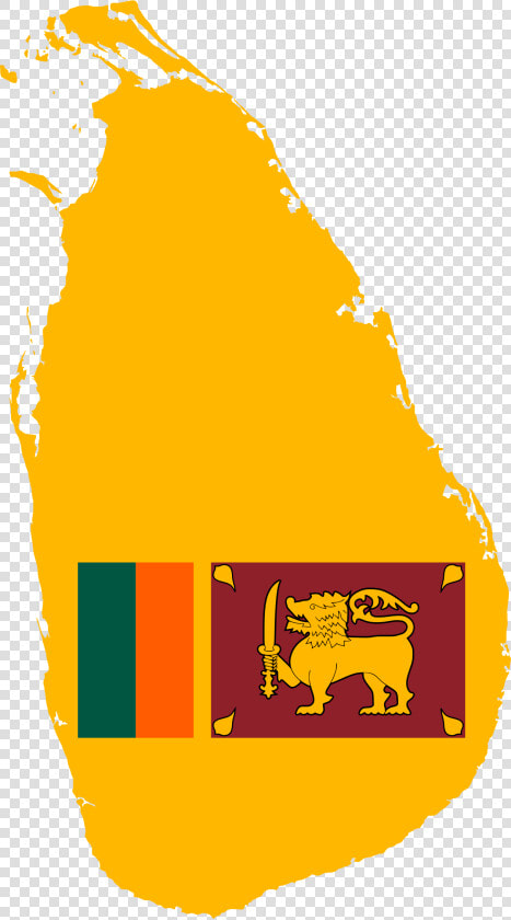 Sri Lanka Map Flag Clip Arts   Flag Of Sri Lanka  HD Png DownloadTransparent PNG