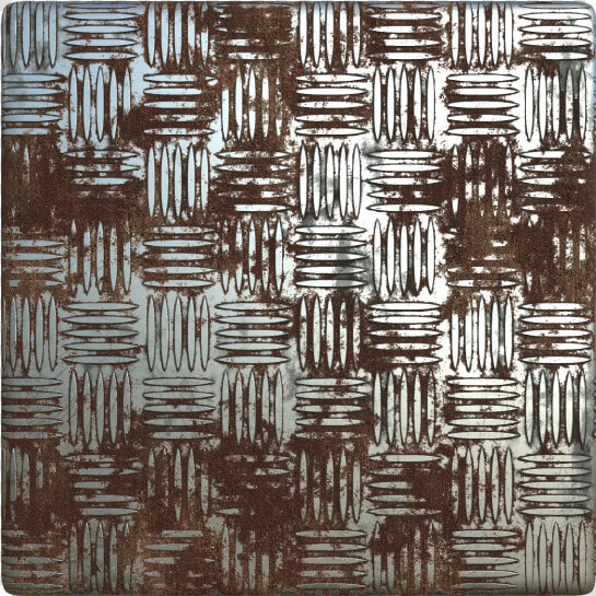 Rusty Metal Treadplate Texture With Classic Pattern    Wood  HD Png DownloadTransparent PNG