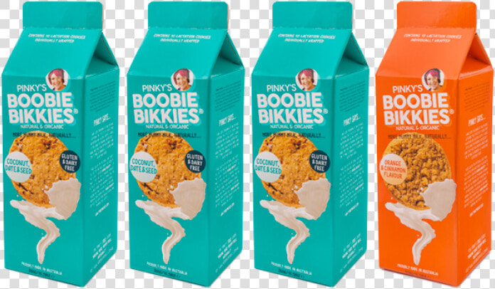 Coconut Orange Quad Pack   Boobie Bikkies  HD Png DownloadTransparent PNG