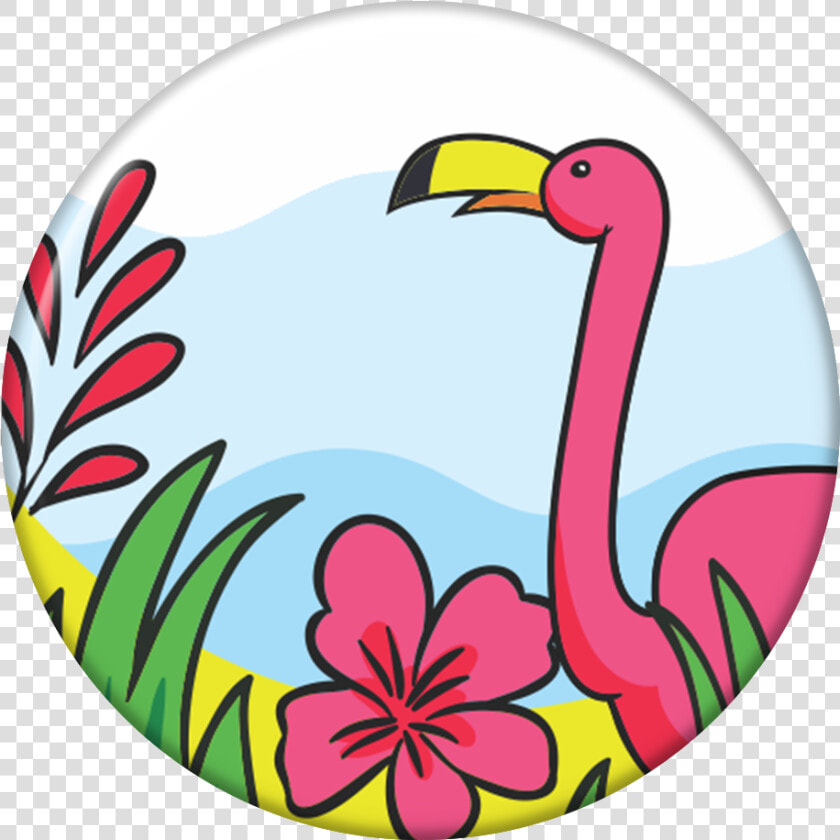 Clip Art Desenhos De Flamingos   Pineapple And Flamingos Clipart Transparent  HD Png DownloadTransparent PNG