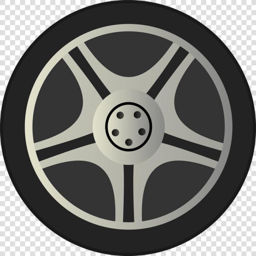 Simple Car Wheel Tire Rims Side View By Qubodup Just   Car Wheels Transparent Background  HD Png DownloadTransparent PNG