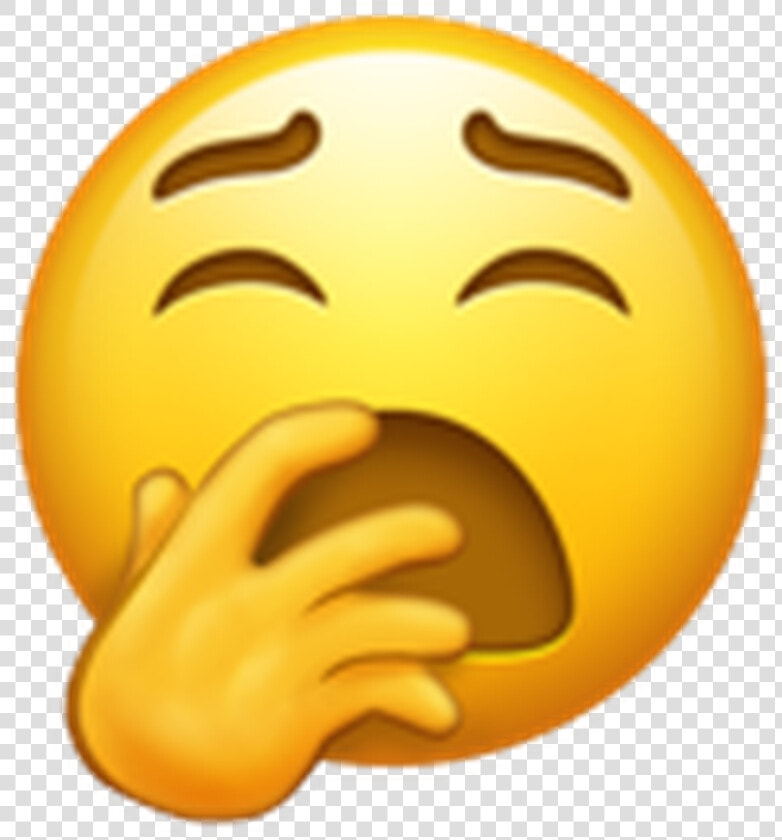 Yawning Emoji  HD Png DownloadTransparent PNG