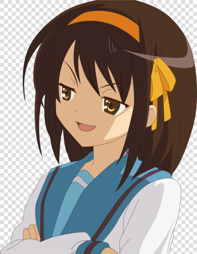 Haruhi Suzumiya Face Png  Transparent PngTransparent PNG