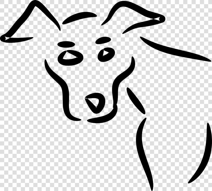 Retrato De Perro   Dibujos De Animales Faciles  HD Png DownloadTransparent PNG