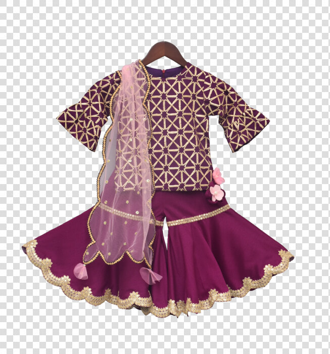 Baby Girl Shirts Sharara  HD Png DownloadTransparent PNG