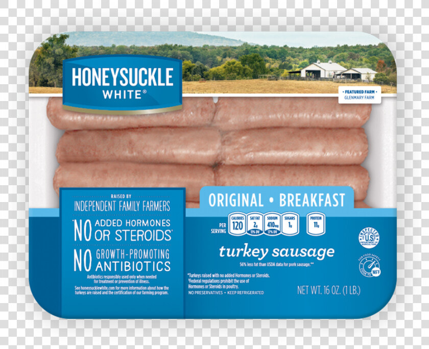 Honeysuckle Turkey Sausage  HD Png DownloadTransparent PNG