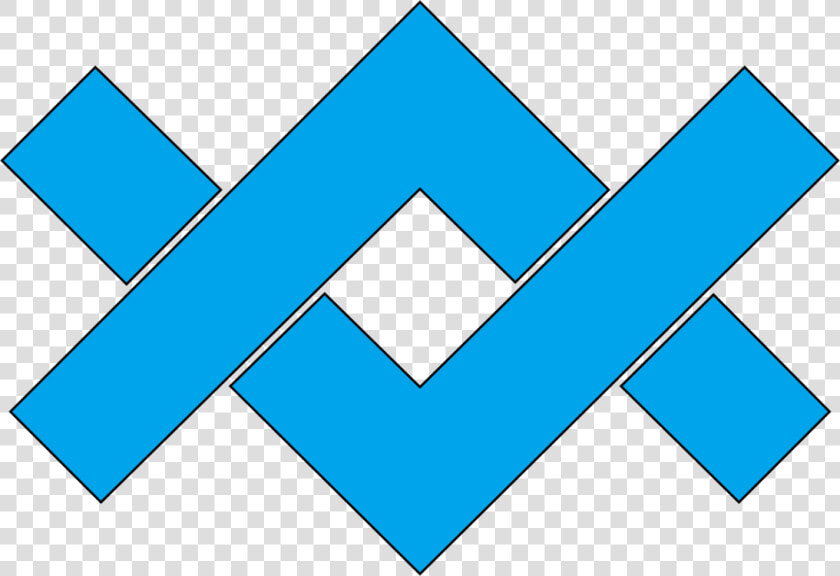 Blue triangle symmetry  HD Png DownloadTransparent PNG