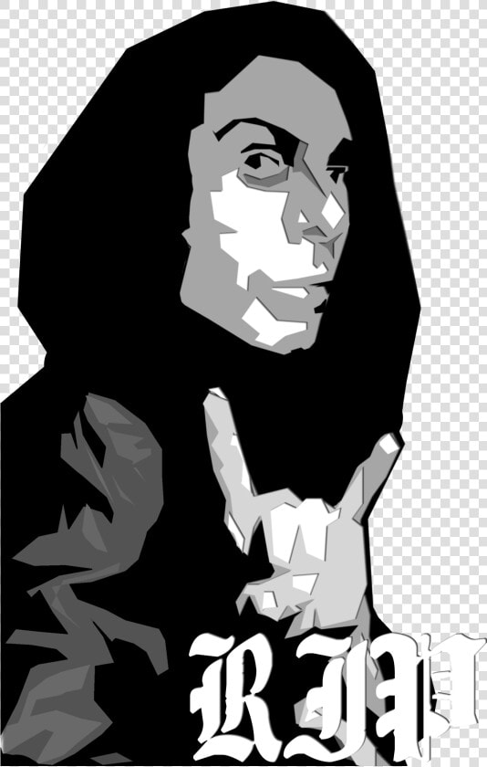 Rip Ronnie James Dio   Illustration  HD Png DownloadTransparent PNG