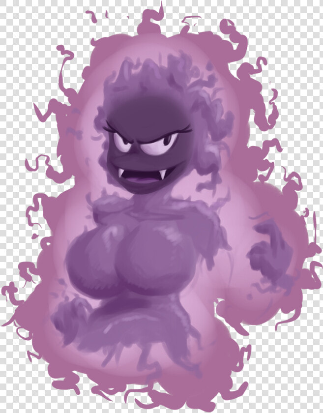 Gastly   Illustration  HD Png DownloadTransparent PNG